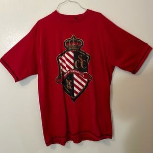 Evolution in Design 3xl red t shirt street corner club